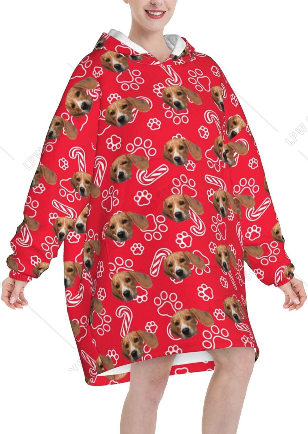 Custom Wearable Blanket Hoodie - Home Textiles Photos reseña y precio
