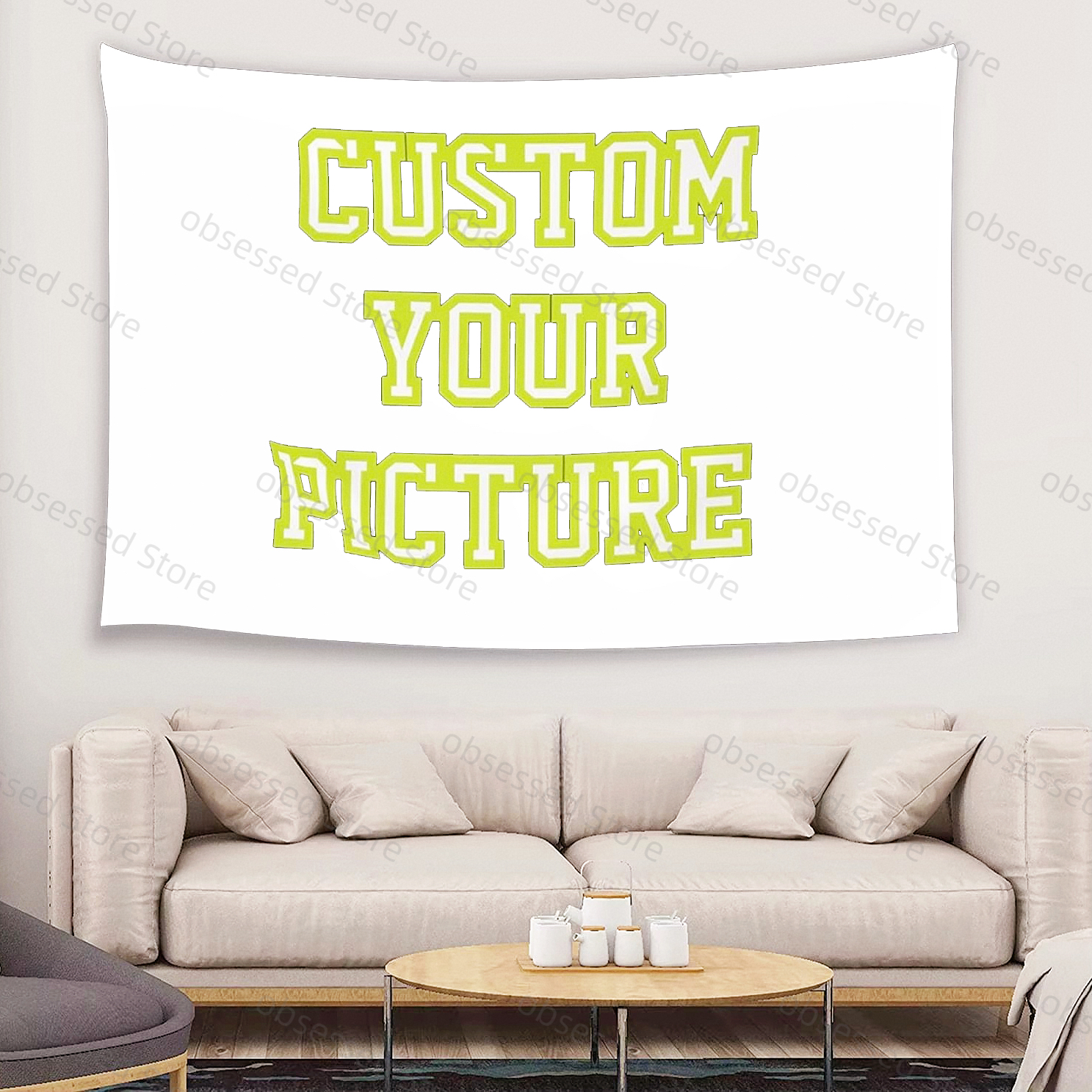 Customized tapestry printing f - Home Textiles And Decor reseña y precio