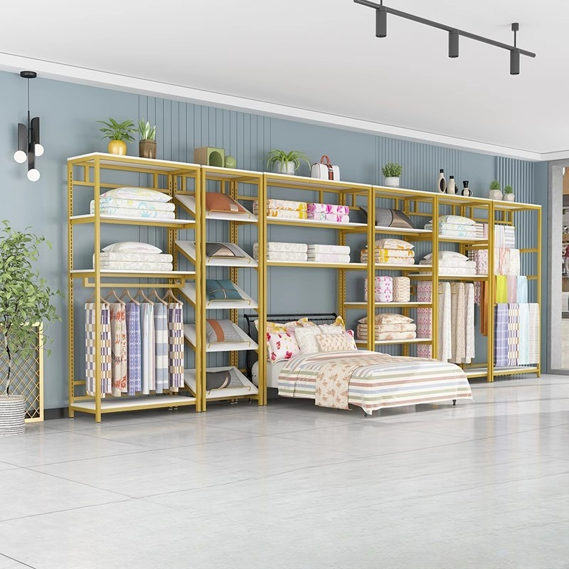 Home Textile Store Shelf Displ - Home Textiles Store reseña y precio