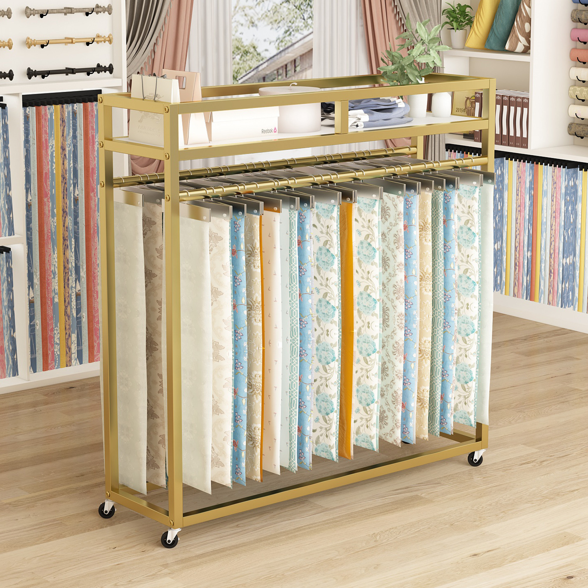Floor-to-ceiling curtain eleva - Home Textiles Store reseña y precio