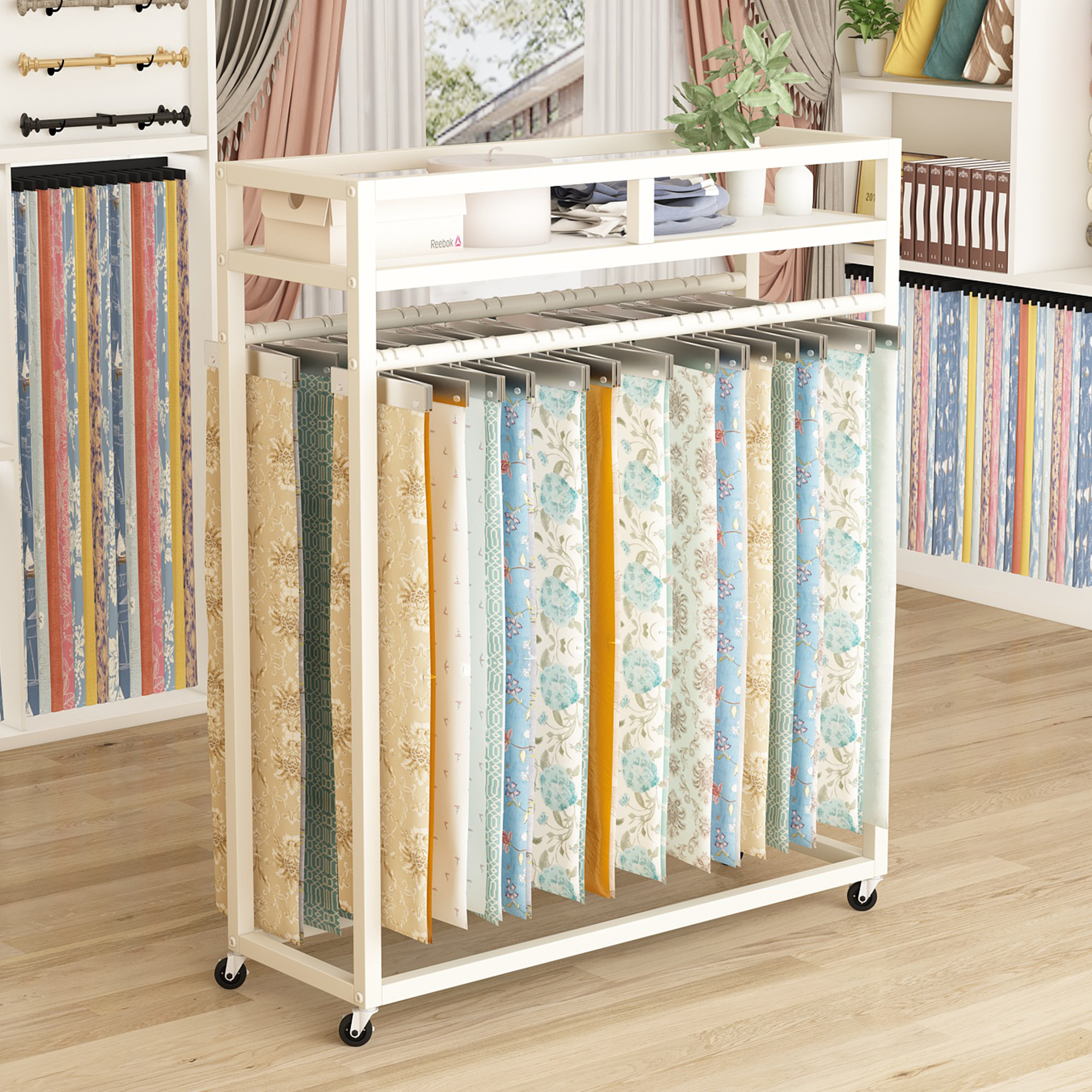 Floor-to-ceiling curtain eleva - Home Textiles Store reseña y precio