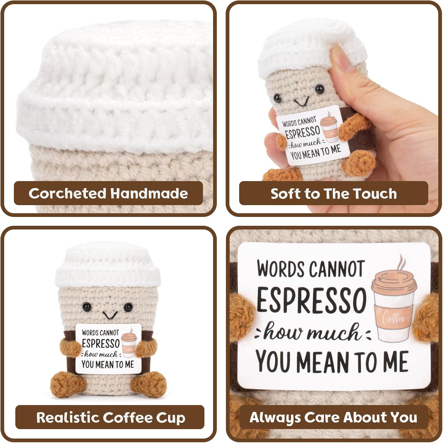 Funny Crochet Emotional Suppor - Home Textiles Europe reseña y precio