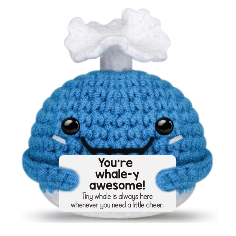 Funny Crochet Whale Dolls with - Home Textiles Today reseña y precio