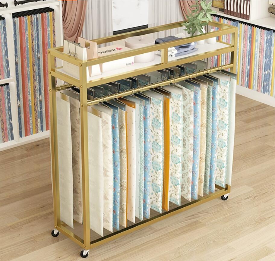 Floor standing curtain hanging - Home Textiles Store reseña y precio