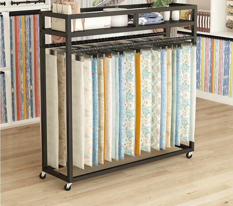 Floor standing curtain hanging - Home Textiles Store reseña y precio