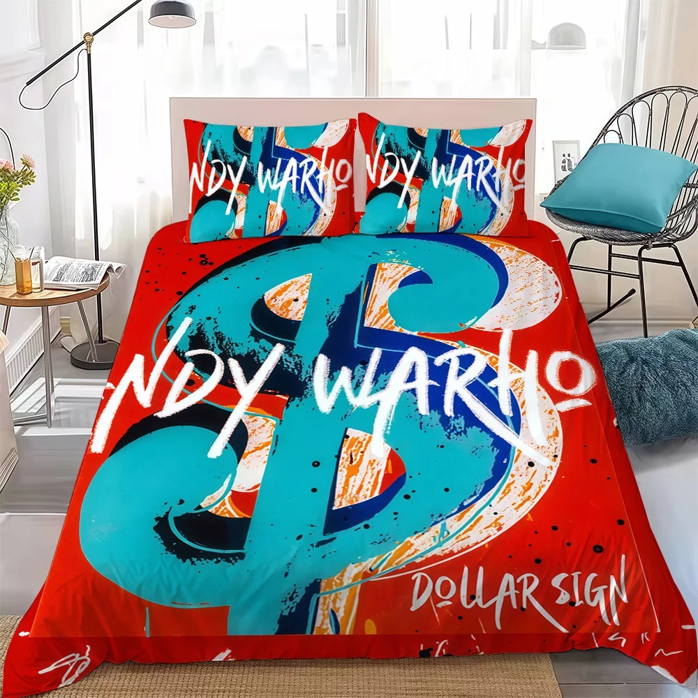 Art Dollar Andy-Warhol Bedding - Home Textiles And Decor reseña y precio