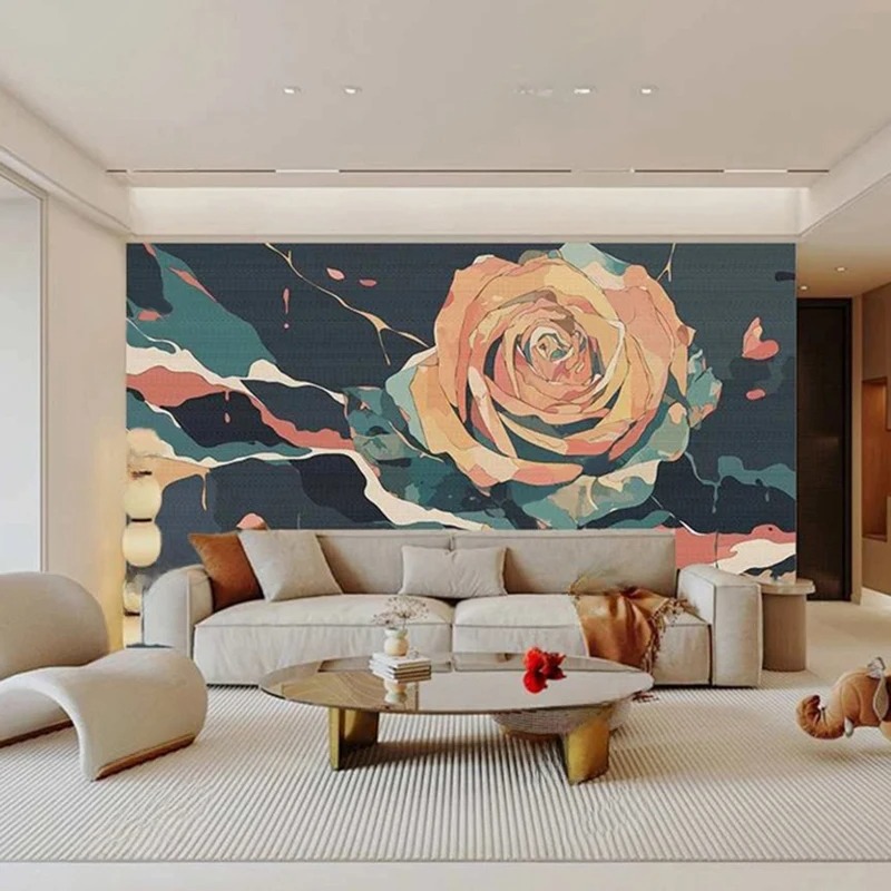 Custom Photo Mural Modern Oil  - Home Textiles Photos reseña y precio