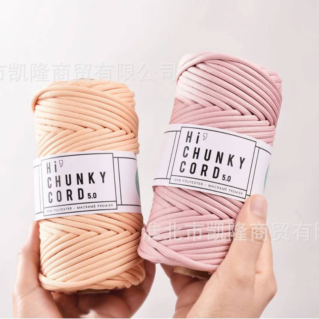 Soft Polyester Chunky Cord 5mm - Home Textiles Consultant reseña y precio