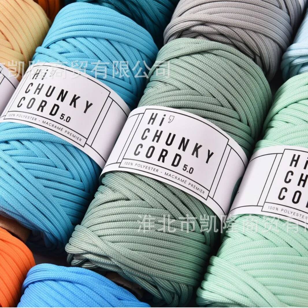 Soft Polyester Chunky Cord 5mm - Home Textiles Consultant reseña y precio