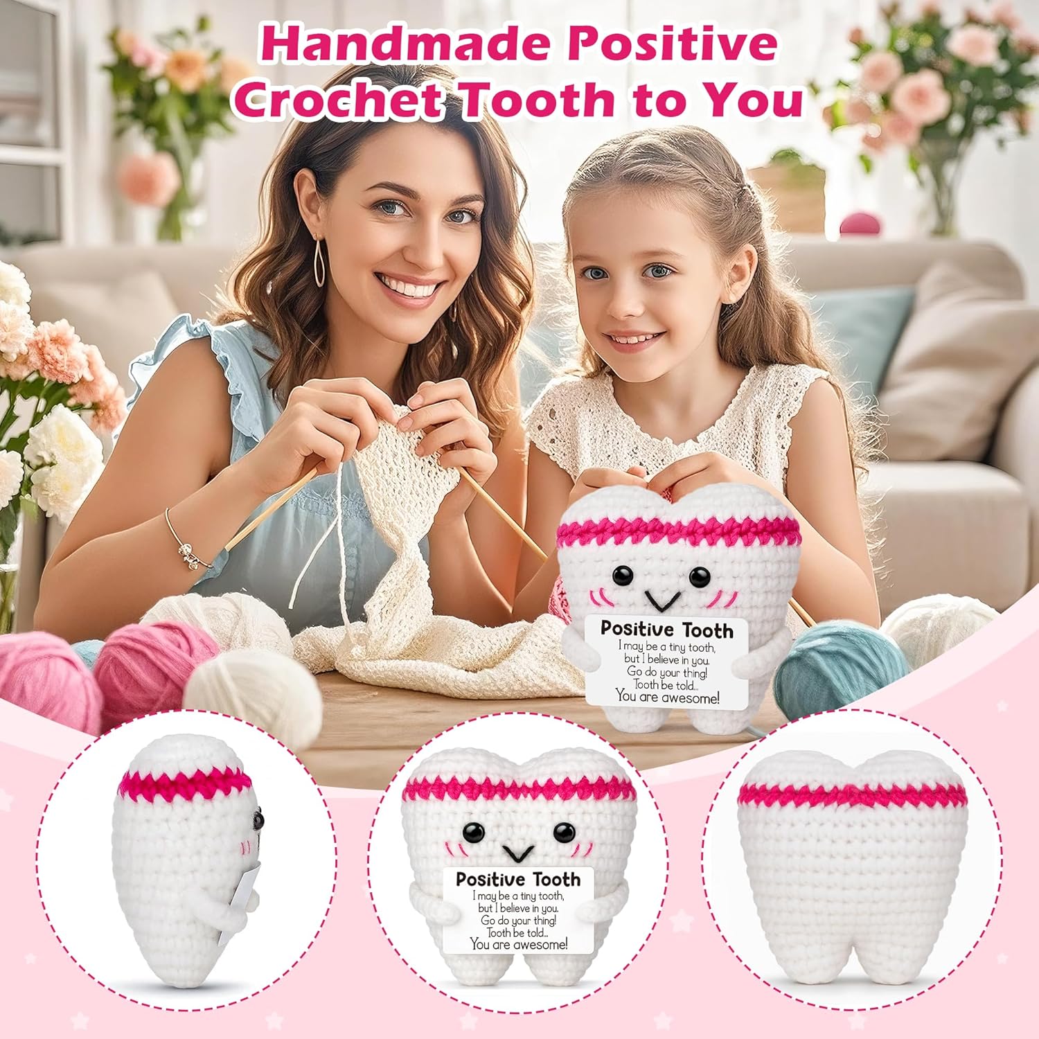 Funny Crochet Positive Energy  - Home Textiles Europe reseña y precio