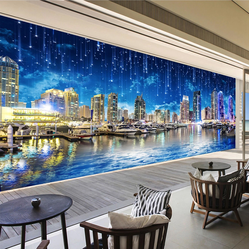 Custom Mural Non-woven Wallpap - Home Textiles Photos reseña y precio