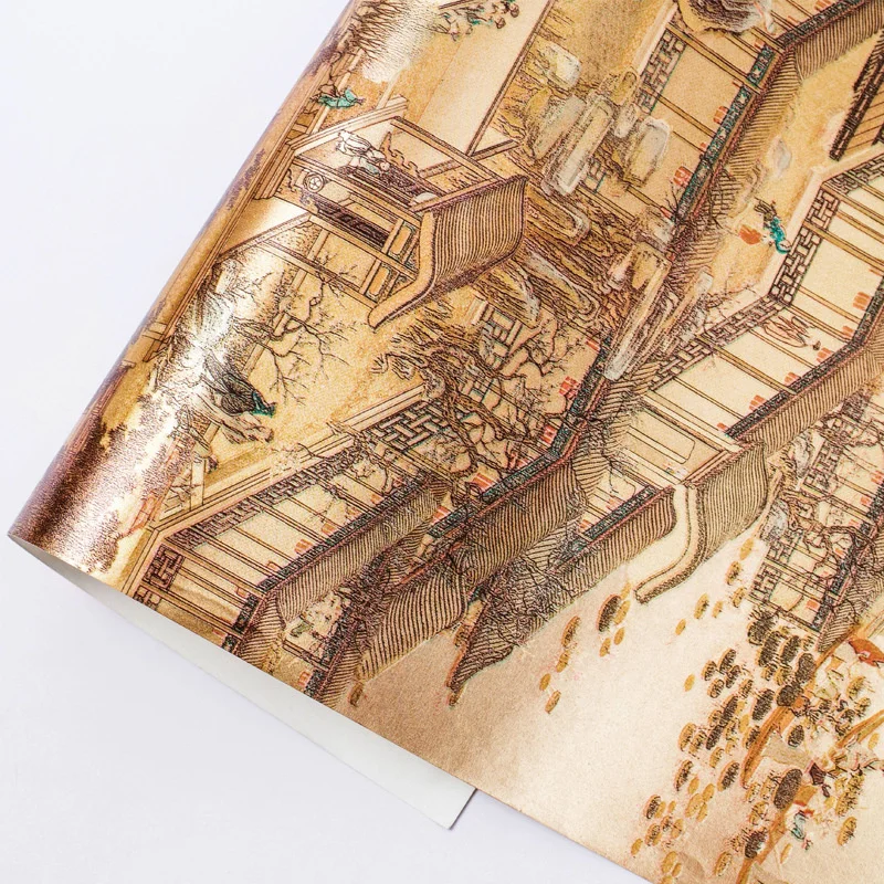 Qingming Shanghetu Wallpaper G - Home Textiles Store reseña y precio