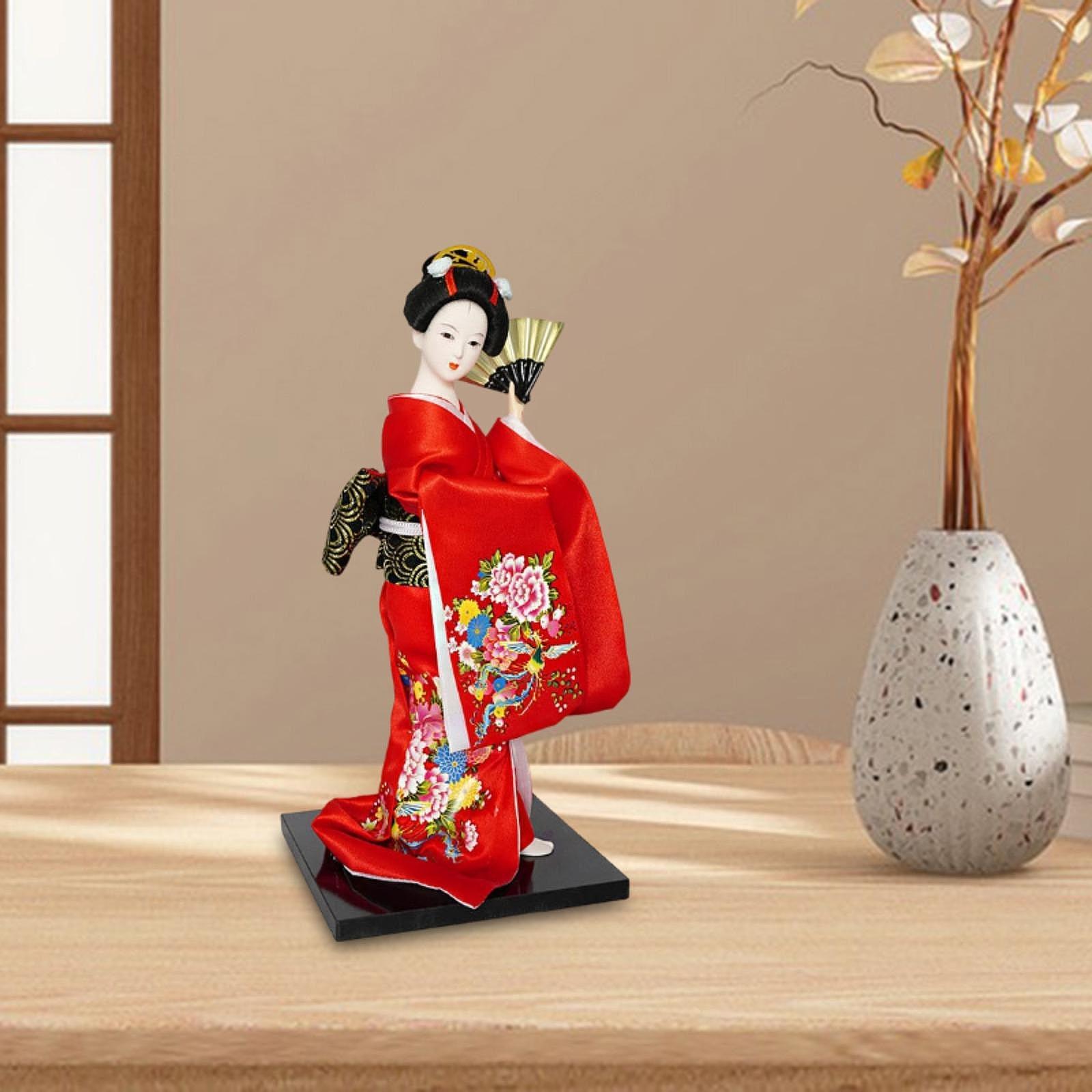 Japanese Geisha Kimono Doll Co - Home Textiles Store reseña y precio