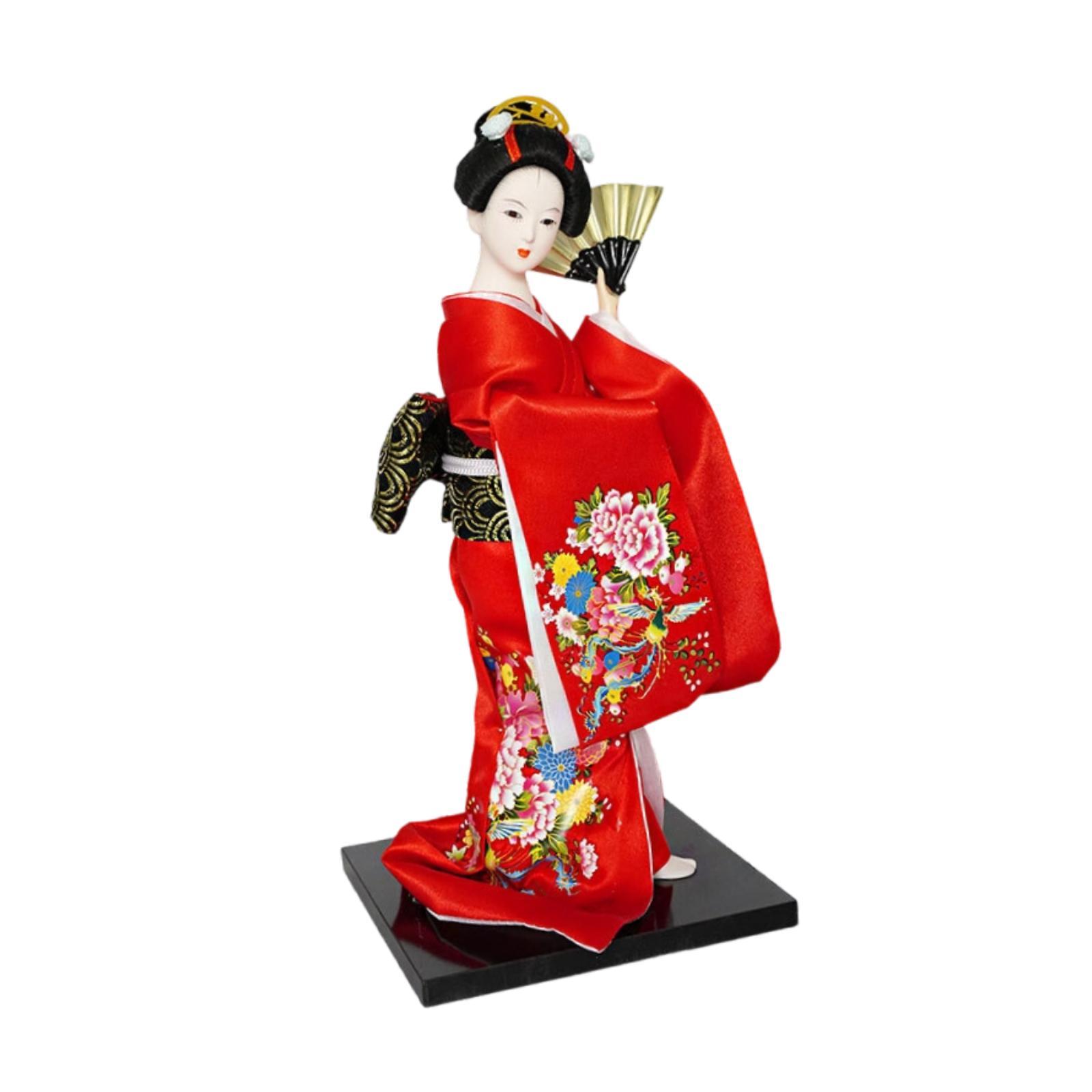 Japanese Geisha Kimono Doll Co - Home Textiles Store reseña y precio