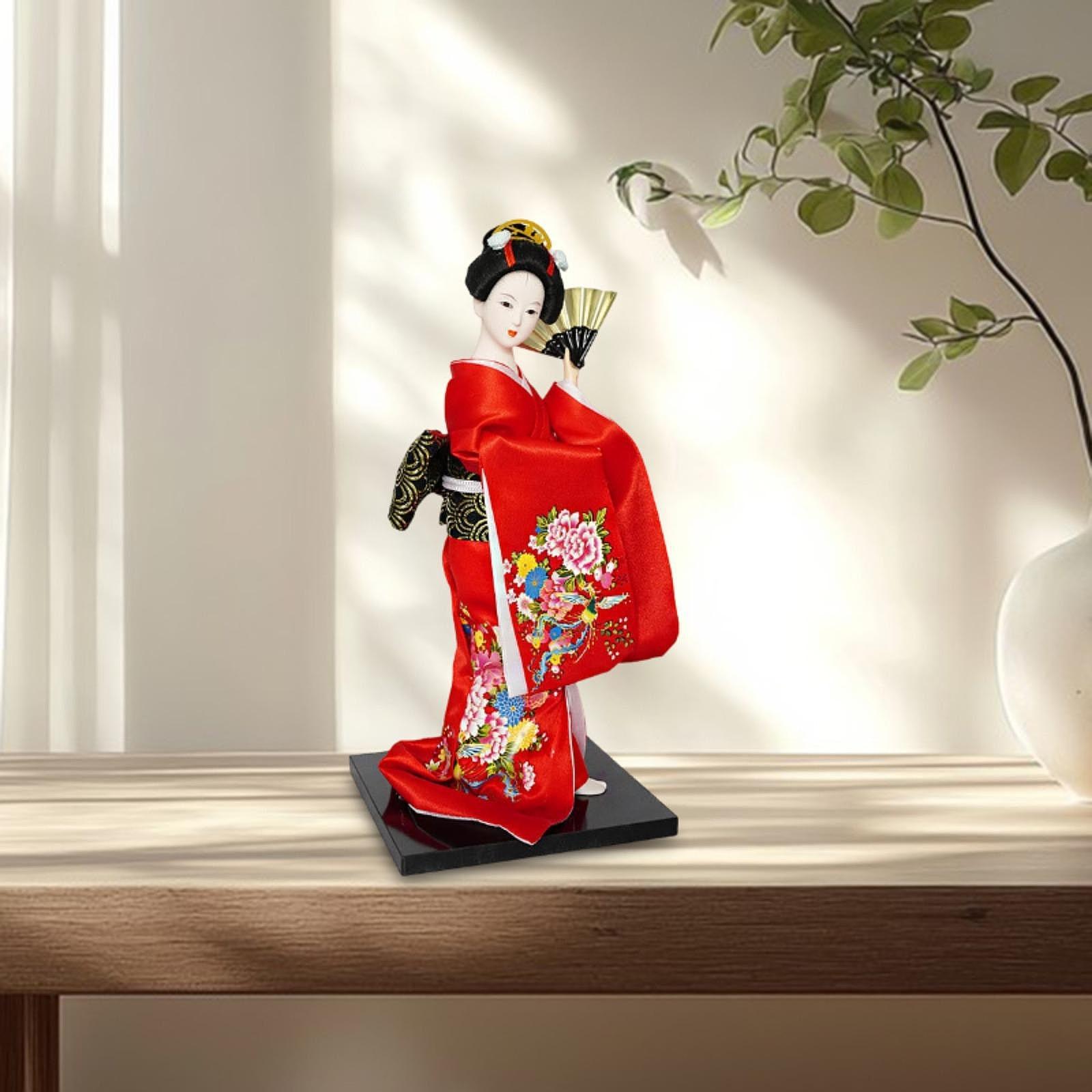 Japanese Geisha Kimono Doll Co - Home Textiles Store reseña y precio