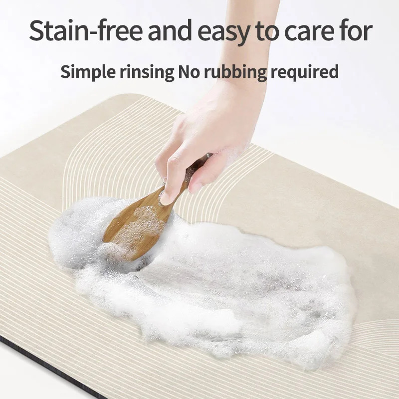 VIKAMA Diatomite Bath Mat Fast - Home Textiles Europe reseña y precio