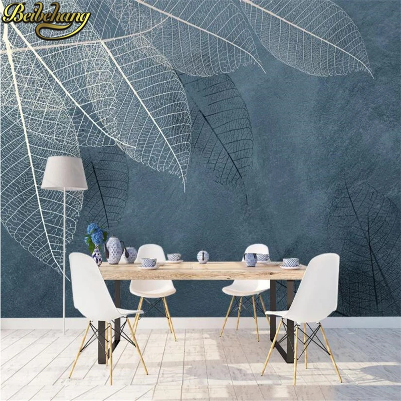 Custom Abstract leaves photo w - Home Textiles Photos reseña y precio