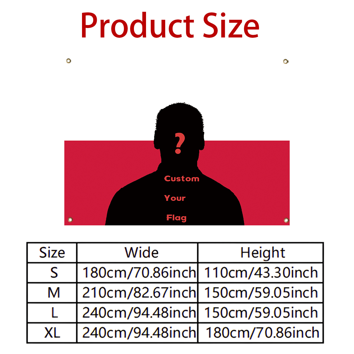 1Pc Custom Photo Polyster Flag - Home Textiles Photos reseña y precio