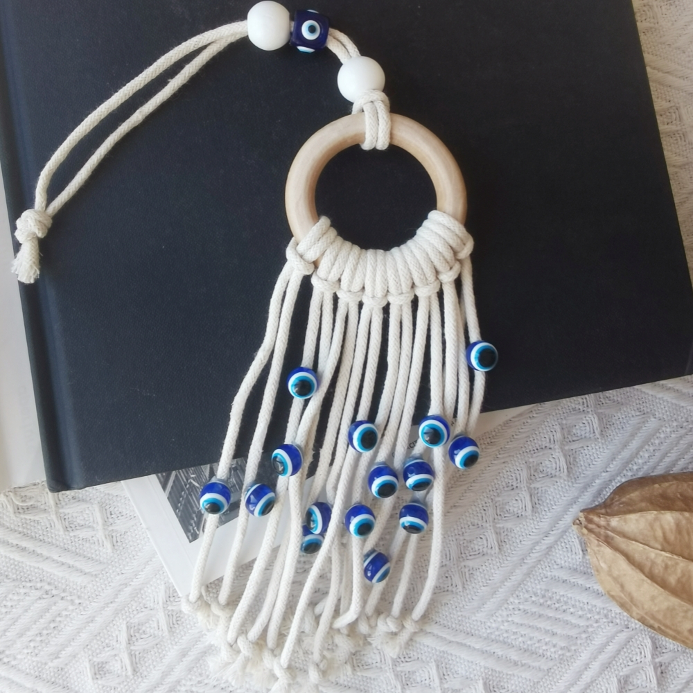 Macrame Wall Hanging with Luck - Home Textiles Europe reseña y precio