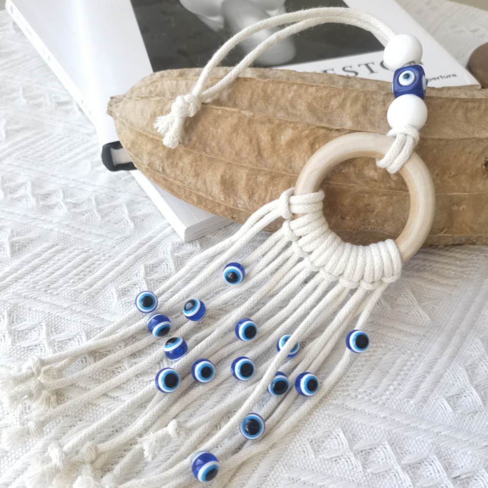 Macrame Wall Hanging with Luck - Home Textiles Europe reseña y precio