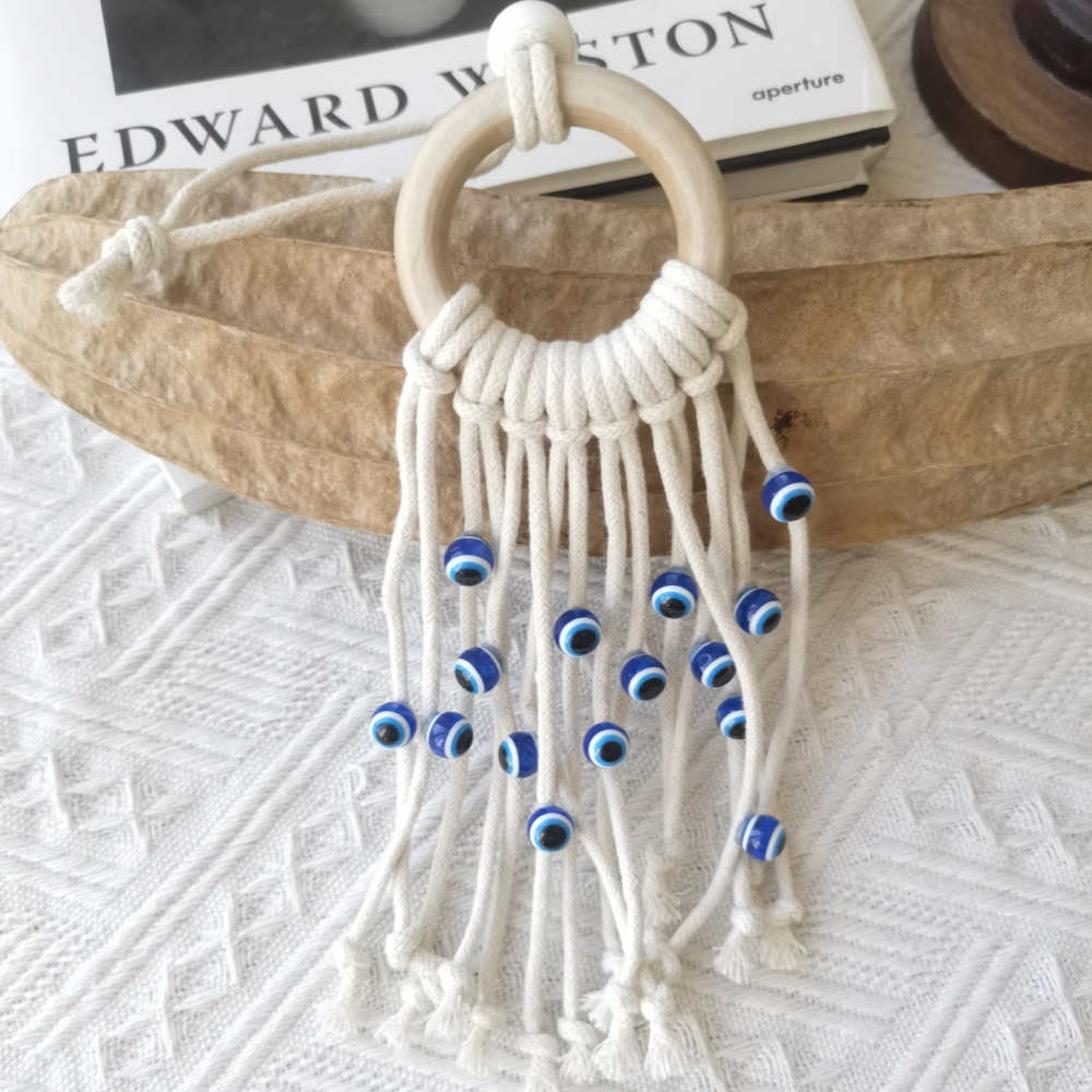 Macrame Wall Hanging with Luck - Home Textiles Europe reseña y precio