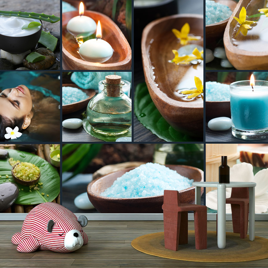 Modern Custom Peel and Stick W - Home Textiles Store reseña y precio