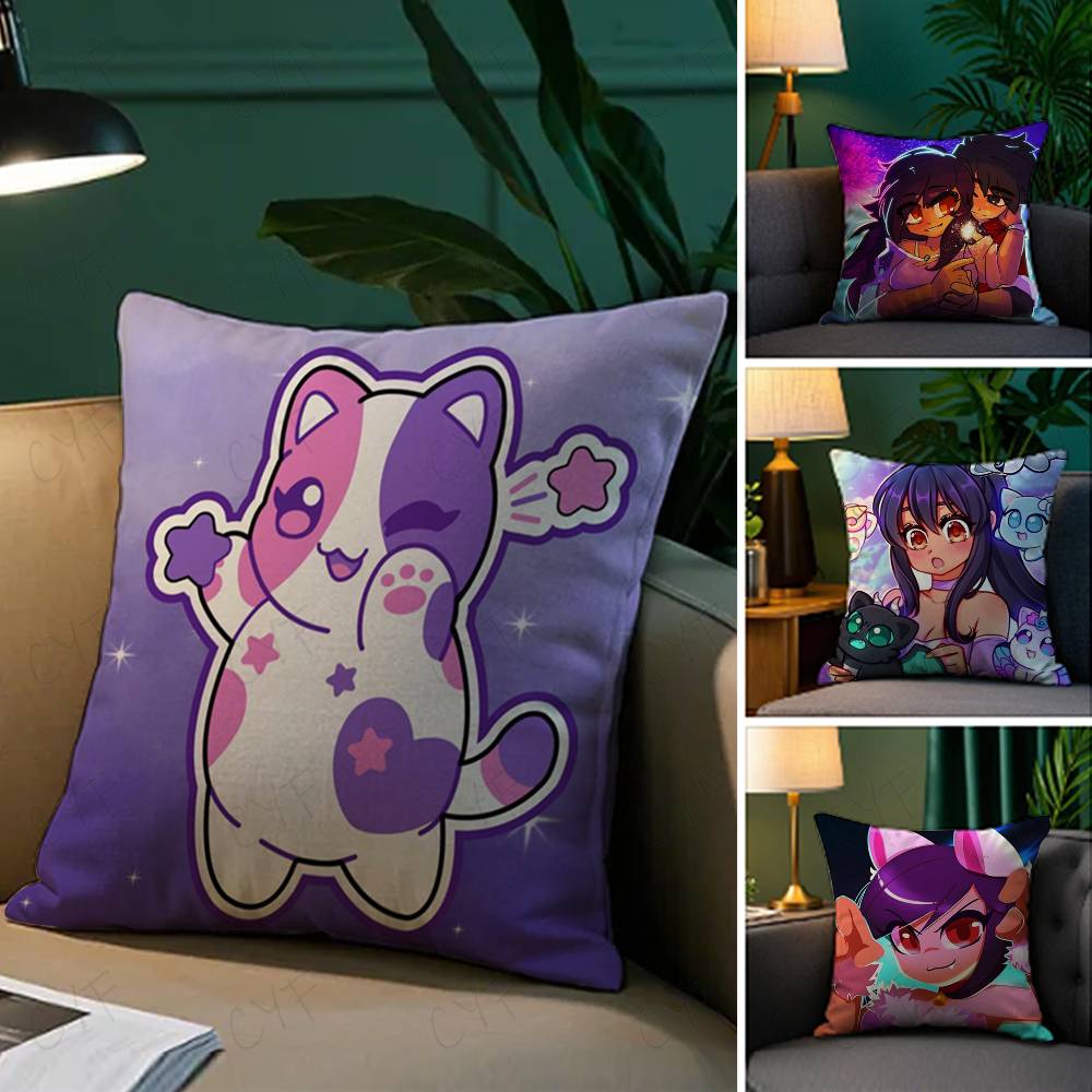 Aphmau Meow Anime Cats Pillow  - Home Textiles Photos reseña y precio